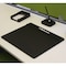 Dacasso Black Leather Conference Pad with Top-Rail Pen Well, 17 x 14 PR-1023 - alternate 4
